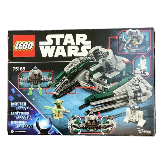 LEGO Star Wars Yodas Jedi Starfighter Set 75168 With Box 262 Pieces Disney - Picture 4 of 7